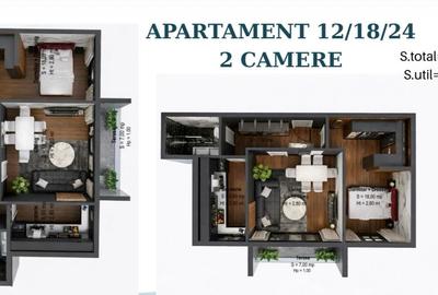 Apartament cu 2 camere decomandat în Theodor Pallady - 4