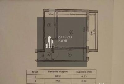 Garsonieră decomandată, mobilată în Nicolae Grigorescu - 4