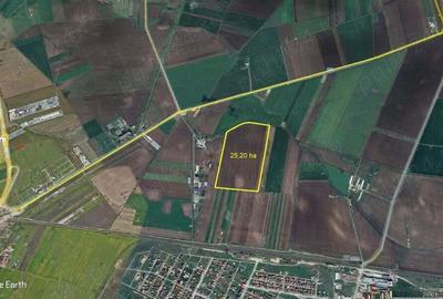25,20 ha teren intravilan la iesire din Arad spre Horia - 1