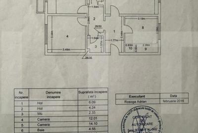 Apartament cu 3 camere, 79,5 mp, spa?ios, zona Lujerului ?? - 2