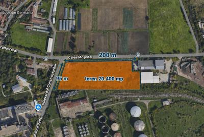 Teren Construcții intravilan de 20400 mp, în Buziașului - 2