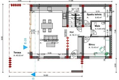 Casă individuală cu 4 camere cu Teren 750 Mp în Sălicea - 7