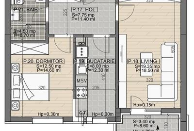 Apartament cu 2 camere decomandat, mobilat în Berceni - 1