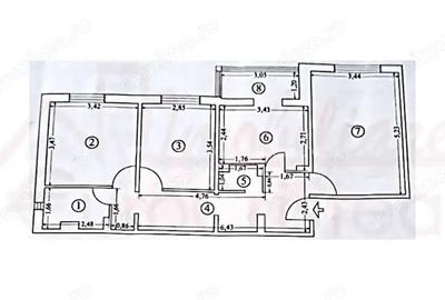 Apartament cu 3 camere decomandat, mobilat în Mangalia - 3