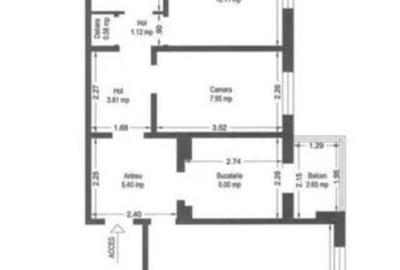 Apartament 3 camere Lipovei CENTRALA PROPRIE - 2