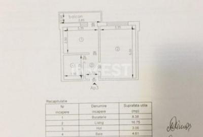 Apartament 1 camera, decomandat, bloc 2016 - 10