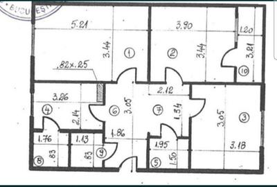 Apartament cu 3 camere decomandat în Titan - 1