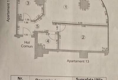 Apartament cu 2 camere decomandat, mobilat în Nord