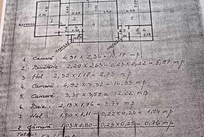 Apartament 3 camere strada munteniei - 1