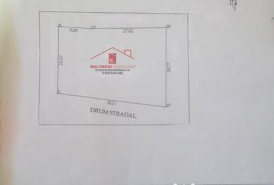 Teren de 1000 mp, în Mihail Kogălniceanu
