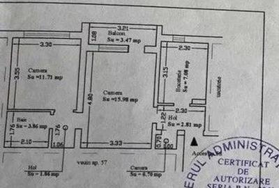 Apartament 2 camere semidecomandat DACIA - 14