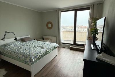 Penthouse cu 3 camere decomandat, mobilat în Poarta 6 - 5