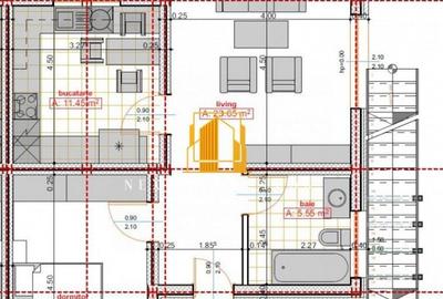 APARTAMENT CU GRADINA & LOC DE PARCARE 54 mp - 2
