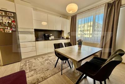 Apartament cu 3 camere semidecomandat, mobilat în Florești - 10