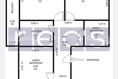 Apartament cu 4 camere decomandat, mobilat în Primăverii - 14