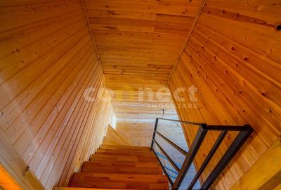 Cabana finisata A-Frame de vanzare | 1.537 mp teren | Muntele Rece I Finisel - 9