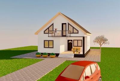 Casă cu 4 camere în Lumina