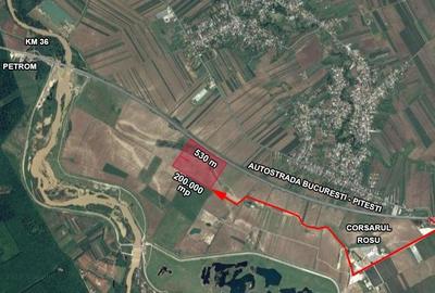 Autostrada Bucuresti-Pitesti , 20 ha , 1 proprietar ,cadastru , carte funciara. - 5