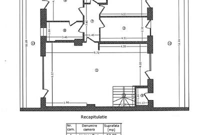 Apartament cu 4 camere semidecomandat, mobilat în Domenii - 17