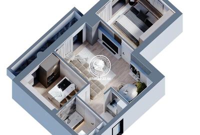 Apartament cu 2 camere în Frumoasa - 19