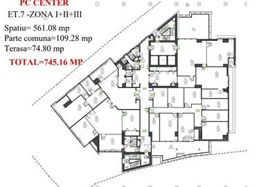 Spațiu comercial, de 745 mp, în Băneasa - 1