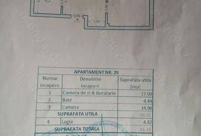 De vanzare apartament 2 camere semimobilat, zona Salaj - 8