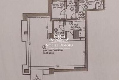 Spațiu comercial, de 60 mp, în Dacia - 3