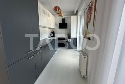 Penthouse 3 camere de lux 2 bai loc de parcare zona Lupeni Sibiu - 12