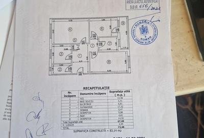 Apartament cu 3 camere decomandat în Central