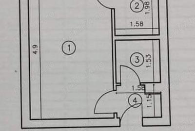 Garsoniera complet renovata si mobilata - Mircea cel Batran, lasi - 7