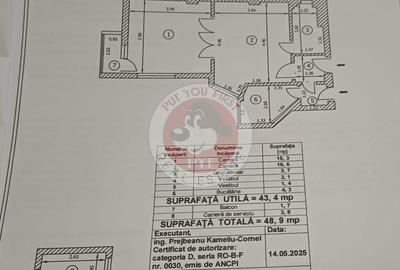 Metrou Piata Muncii | Apartament 2 camere | Semidecomandat | 49mp | B12291 - 7