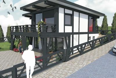 REV2004788 Vila 5 camere HUF Haus Balotesti vedere lac - 9