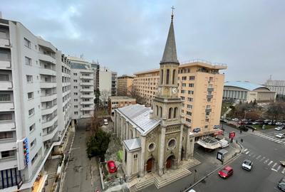 Garsoniera ultracentrala, mob., etaj 7, bloc solid, termoizolat, langa  Cismigiu - 16