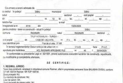 Teren cu puz intravilan in localitatea Paltinis din judetul Sibiu - 5