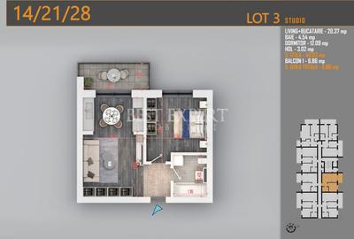 Apartament cu 2 camere semidecomandat în Theodor Pallady