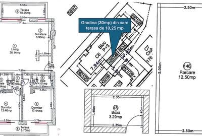 Ap. 3 camere spatios, ansamblu Pipera, gradina si terase, parcare, boxa - 2