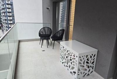 Apartament cu 2 camere semidecomandat, mobilat în Pipera - 7