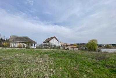 Teren vedere panoramica partial lac si padure, central,  toate utilitatile Teren vedere panoramica partial lac si padure, central,  toate utilitatile - 4