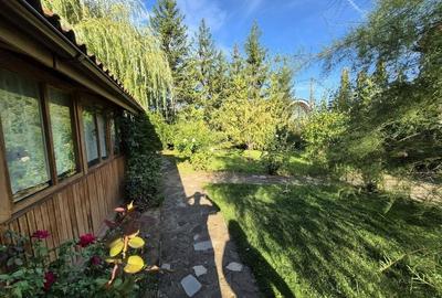 Cabana de lemn cu fundatie 86 mp+ livada pomi fructiferi+teren 847 mp - 12