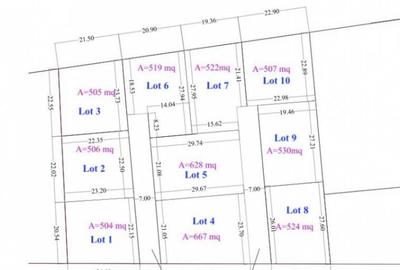 Snagov- Ciofliceni, loturi de casa intre 504-670mp, ?erba - 3