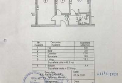 De vanzare apartament doua camere mobilat si utilat - 1