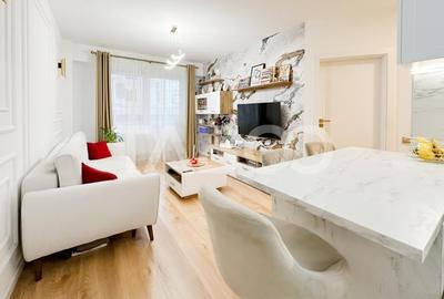 Apartament cu 2 camere semidecomandat, mobilat în Mărăști