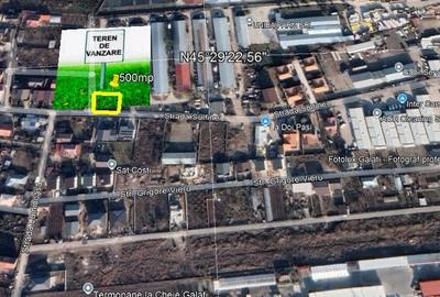 Teren Construcții intravilan de 500 mp, în Nord - 1