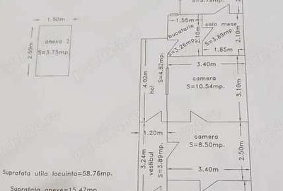 Casă cu 3 camere cu Teren 190 Mp în Pantelimon - 1