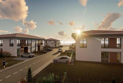 Duplex cu 5 camere cu Canalizare în Chinteni - 12