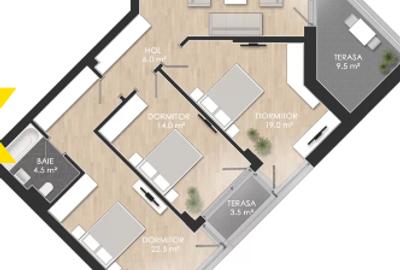 Inchiriere Apartament 4 camere