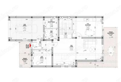 Casă cu 5 camere în Vasile Aaron - 6