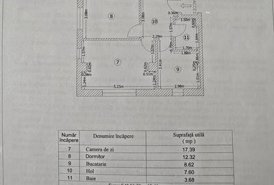 Apartament cu 2 camere decomandat în Valea Ialomiței