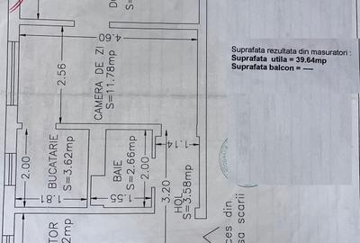 Tomis Nord - Brotacei - 3 camere  nedecomandate - 18