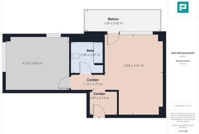 Apartament 2 camere - 58 mp + balcon 10 mp - Nord, Pipera - 5